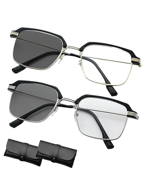 2027 New High-Definition Eye Protection Blue Light Filter Intelligent Zoom, Auto Focus Glasses Self Adjusting for Men Women