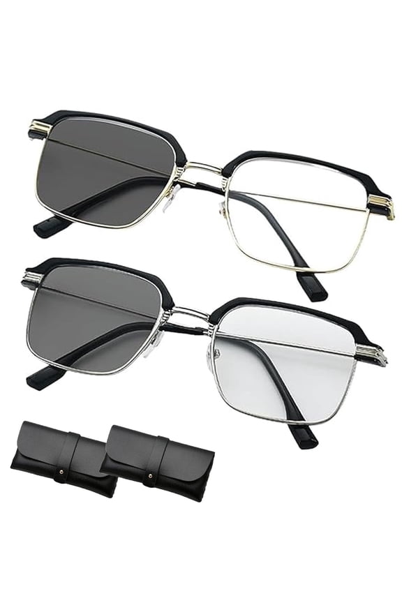 2027 New High-Definition Eye Protection Blue Light Filter Intelligent Zoom, Auto Focus Glasses Self Adjusting for Men Women