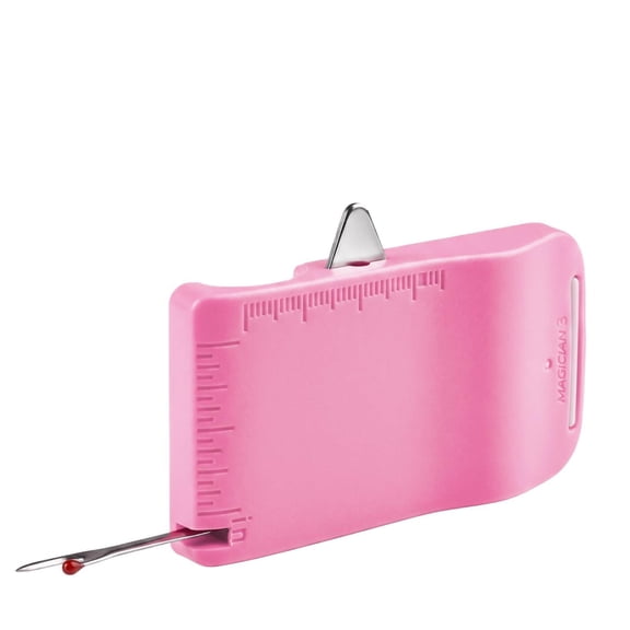 2027 New Magnetic Seam Guide with Seam Ripper, Built-In Seam Ripper & Edge Guide, Dual-Scale Marking Sewing Machine Guide for Sewing Machine Sewing Guidesfor Precise Straight Stitching