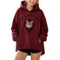 thumbnail image 1 of 2027 New Pet Pouch Hoodie with Pouch Pull Pocket for Cat Dogs Hoodie & Snack Hoodies, 1 of 7