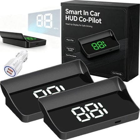 Auto HUD System Digital Speed Displays