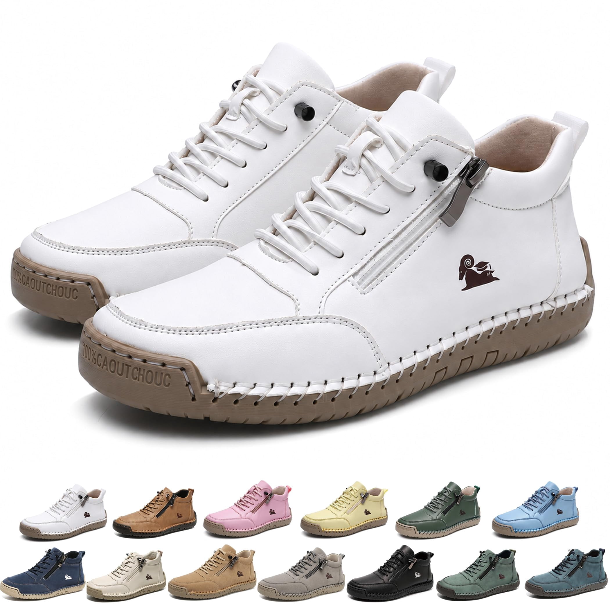 Snacking 2027 2027 New Urban Comfortable Orthopedic Zipper Sneakers for Women ...