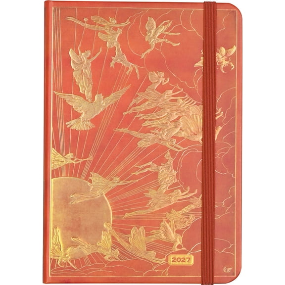 2027 Orange Fairy Weekly Planner (16 Months, Sept 2026 to Dec 2027), (Paperback)