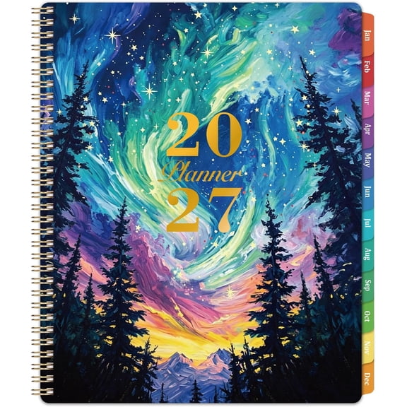 2027 Planner - 2027 Planner Weekly and Monthly, 8.5" x 11" Jan - Dec 2027