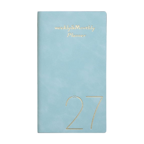 2027 Planner, 365 Day Daily Notebook Journal Calendar with Portable Design, Time Management Organizer for Scheduling Goals Notes and Everyday Planning