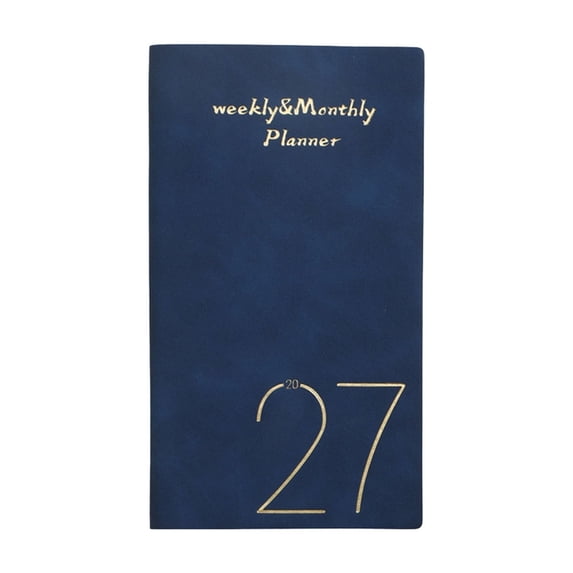 2027 Planner, 365 Day Daily Notebook Journal Calendar with Portable Design, Time Management Organizer for Scheduling Goals Notes and Everyday Planning