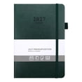 thumbnail image 1 of 2027 Planner, A5 Hardcover Monthly Planner 2027, Premium PU Leather Agenda Book with Elastic Closure, Thick Paper Weekly Calendar Notebook, Schedule Organizer for Work Office Home Use, 1 of 5