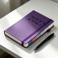 thumbnail image 1 of 2027 Planner with Elastic Strap,Weekly Monthly Planner,5.5X8.3" Agenda Notebook,Office Planner,Paper Planner,Hardcover Calendar Planner,Daily Journal Organizer,Academic Planner,Appointment Book, 1 of 2
