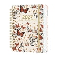 thumbnail image 1 of 2027 Planner Weekly and Monthly Calendar Daily Planner 2027, Calendar Planner Jan - Dec 2027, Spiral Bound, with Stickers Tabs, Daily Journal Organizer for Office Home, 140 Pages, 8.5"x6.5", 1 of 6