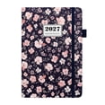 thumbnail image 1 of 2027 Planner Weekly and Monthly - Planner 2027, JAN 2027 - DEC 2027, 5.8" x 8.4", 2027 Calendar Planner with Tabs, To-do Notes, Twin-wire Binding, Premium Paper, Thick Paper - Flowers, 1 of 6