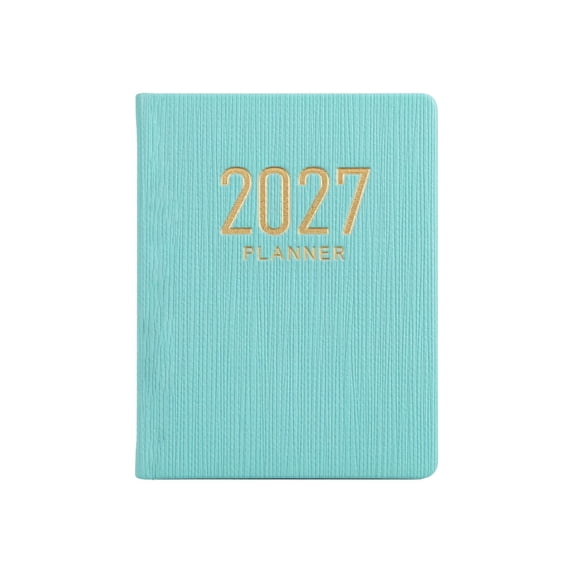 2027 Pocket Planner 3x4 Inch Mini Weekly Schedule Notepad, Portable Daily Calendar Diary for Office Home Work, Time Management Goals Book