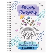 2027 Power Prayers Creative Coloring Planner, Spiral-Bound