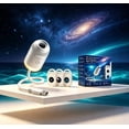 thumbnail image 1 of 2027 Upgraded Hd Smart Dynamic 5d Holographic Night Light Projector, Plug and Play Hd Star Galaxy and Ocean Projector, 360° Adjustable for Bedroom Ceiling, 1 of 6