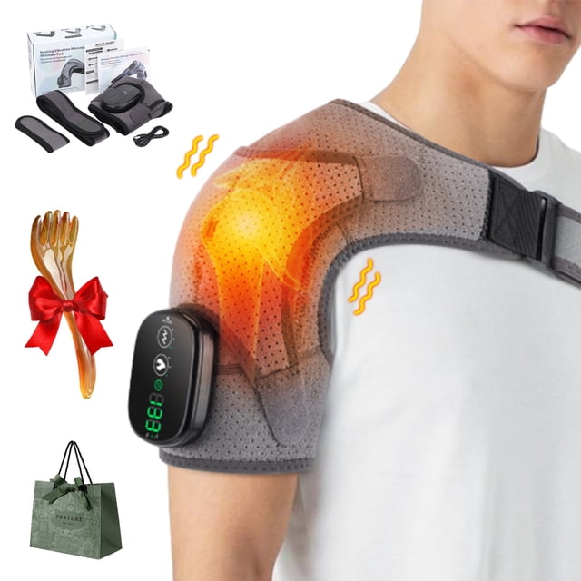 Shoulder Rotation Exercises 2027 Vital Triple Method Shoulder Massager, Rechargeable Vital Shoulder ...