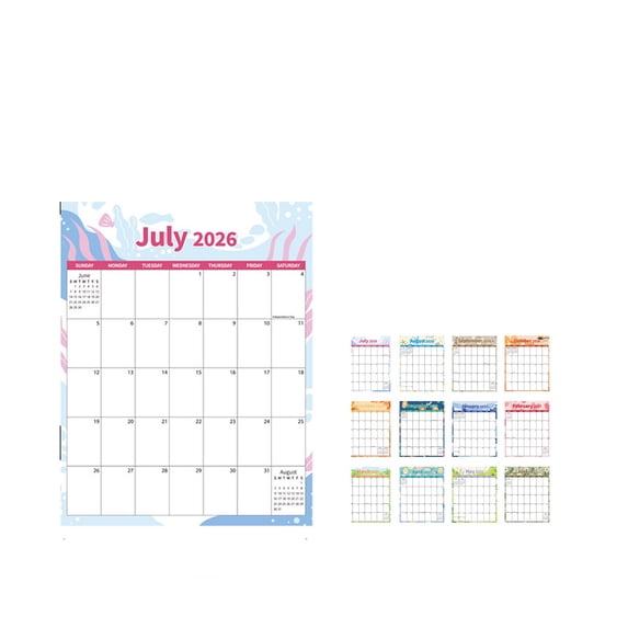 2027 Wall Calendar Magnetic Calendar For Refrigerator Fridge Calendar Magnet 18 Monthly Refrigerator Calendar For Fridge Wall And Refrigerator Organization