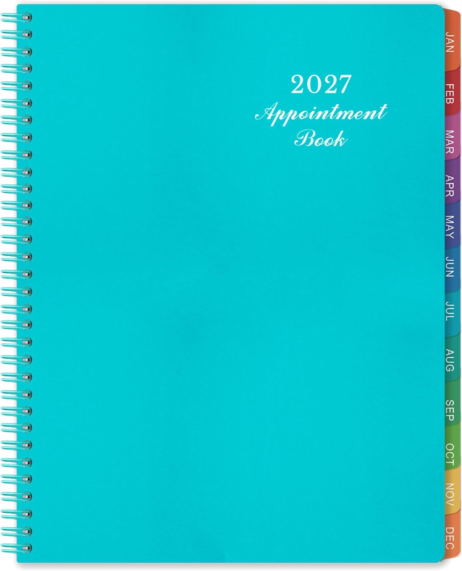 Paper Appointment Book 2027 Weekly Appointment Book & Planner - Daily Hourly Planner 2027, 9 ...