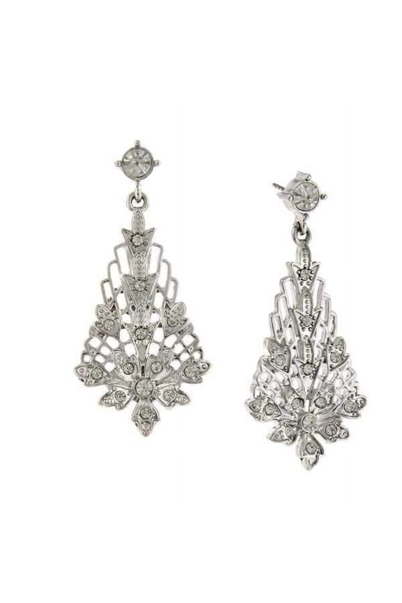 2028 Jewelry Crystal Lantern Drop Earrings