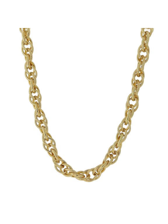 Double Link Chain Necklace 18