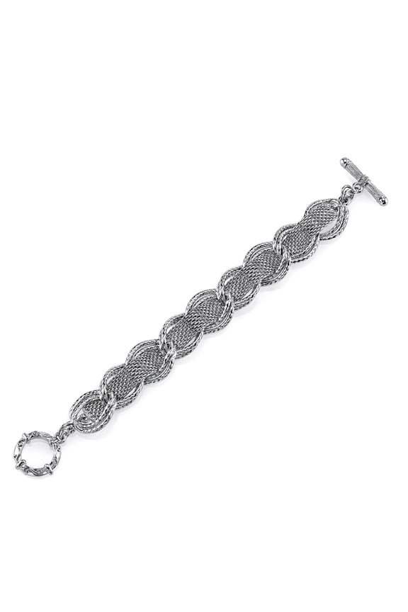 Mesh Toggle Bracelet