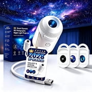 2028 Latest model 2-in-1 Galaxy Projector Night Light,USB Star Projector