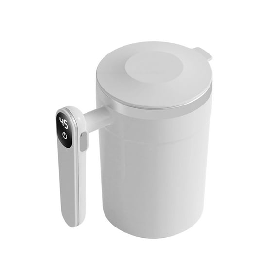 2028 New Electric Coffee Mug, Self Stirring Cup Coffee Mug Warmer for Desk, Stainless Steel Material Suitable for Coffees, Milk, Rechargeable Self Mixing