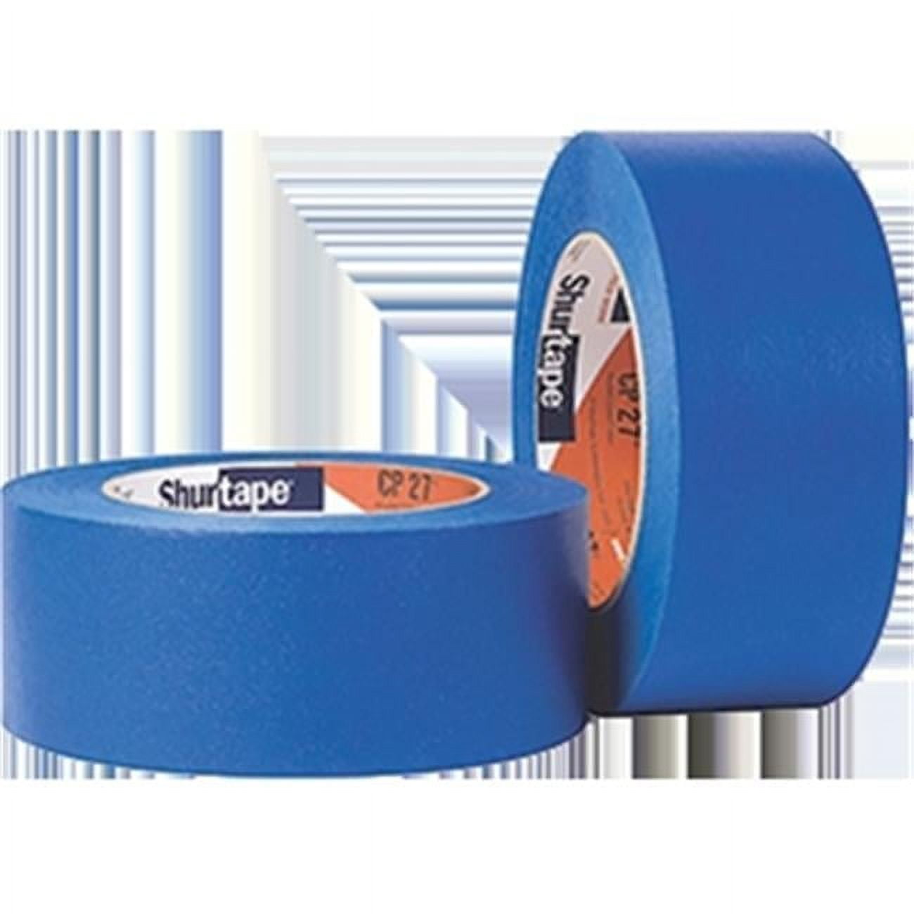 202879 Cp27 36 mm. x 55 m. 14 Day Blue UV Resistant Masking Tape - Blue - 1.5 in. X 60 yard.