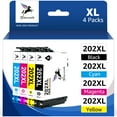 202XL 202 Ink cartridges T202 Ink Cartridge Replacement for Epson 202XL 202 XL Ink Cartridges
