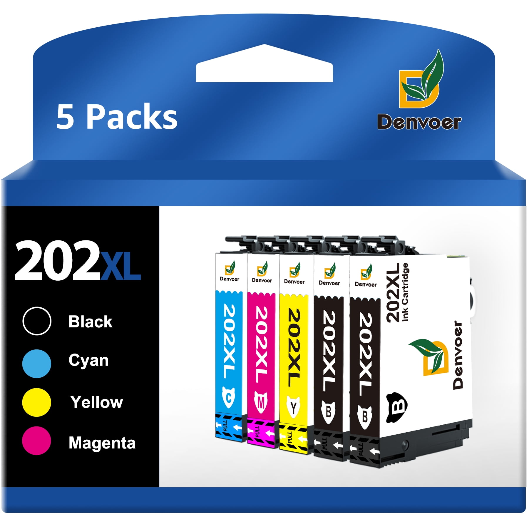 202XL 202 XL Ink Cartridges Replacement for Epson 202 Ink Cartridges ...