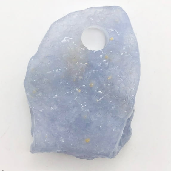 202cts Blue Chalcedony Natural & Untreated Designer Pendant Bead
