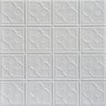 thumbnail image 1 of 203 - Clover Tin Plated Nail-Up Ceiling Tile in White (48 Sq.ft/ Pack) - 12 Pieces, 1 of 2