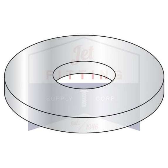 .203" MS15795, Military Flat Washer, 300 Series Stainless Steel, DFAR (Quantity: 2500) Full Size: .203-.734