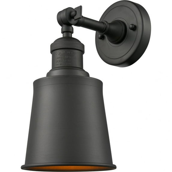 203-OB-M9-OB Innovations Lighting Addison-One Light Wall Sconce-5 Inches Wide by 11 Inches High
