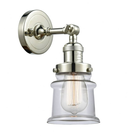 Innovations Lighting - Canton - 1 Light Wall Sconce In Industrial Style-11