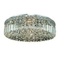 thumbnail image 1 of 2030 Maxime Collection Flush Mount D20in H5.5in Lt:6 Chrome Finish (Royal Cut Crystals), 1 of 7