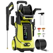 Fenbeli Electric Pressure Washer 3200 PSI 2.6 GPM Electric Power Washer with 4 Quick Connect Nozzles