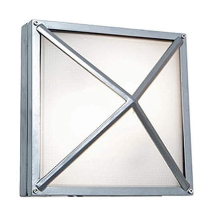 20330MG-SAT-FST Oden 2 Light Satin Outdoor Wall in Incandescent