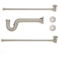 203396 Bathroom Sink Supply Kit with P-Trap, Dual Hles, Supply Lines ...