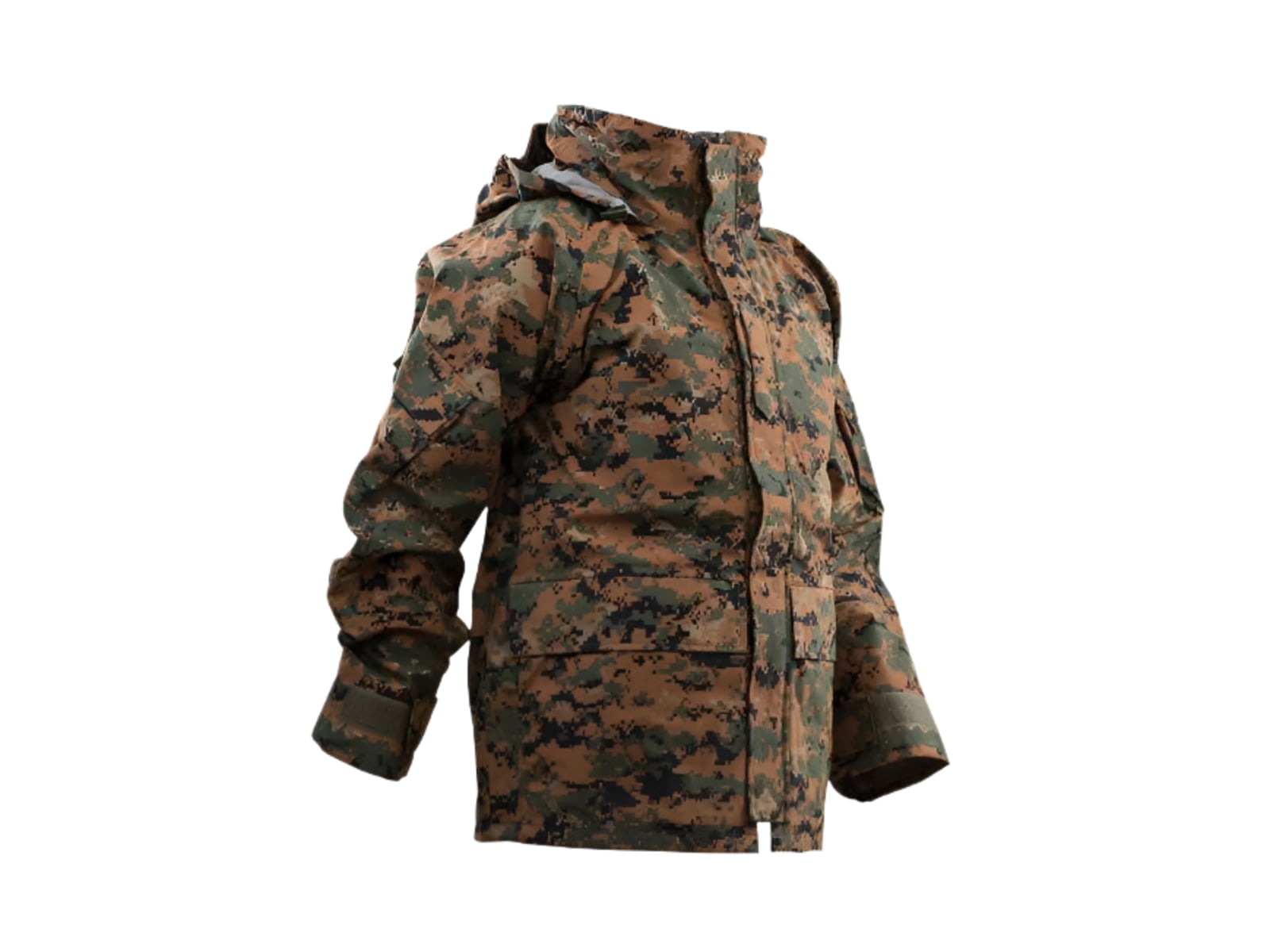 新品未使用 ROTHCO ECWCS GEN WET WEATHER PARKA 2034 Improved H2O Proof ECWCS Parka, Woodland Digital Camo, Large