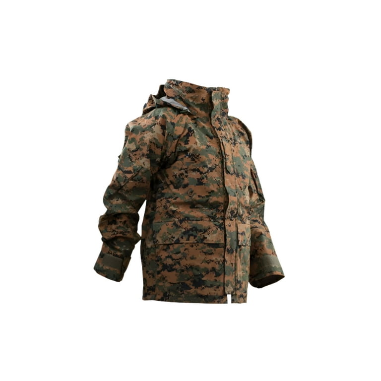 2034 Improved H2O Proof ECWCS Parka, Woodland Digital Camo, Large