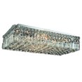 thumbnail image 1 of 2034 Maxime Collection Flush Mount L24in W12in H5in Lt:6 Chrome Finish (Royal Cut Crystals), 1 of 7