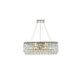thumbnail image 1 of 2034 Maxime Collection Hanging Fixture L24in W12in H7.5in Lt:6 Chrome Finish (Royal Cut Crystals), 1 of 7