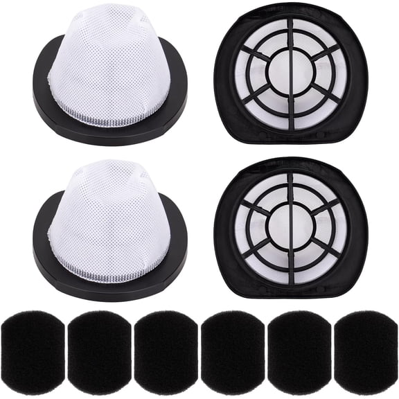 2037423 Vacuum Filters Compatible With Bis*sell 3-in-1 Lightweight Stick Vac 38B1, 38B1L, 1059 Series, Compare to Part# 2037423 & 2037424(4 Replacement Filter 6 Foam Filter)