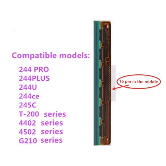 203Dpi Thermal Printhead For Tsc Ttp 244 Pro Ttp 244 Plus Tdp 244 244U 244Ce 245C T 200 4402 4502 G210 Da200 Printers