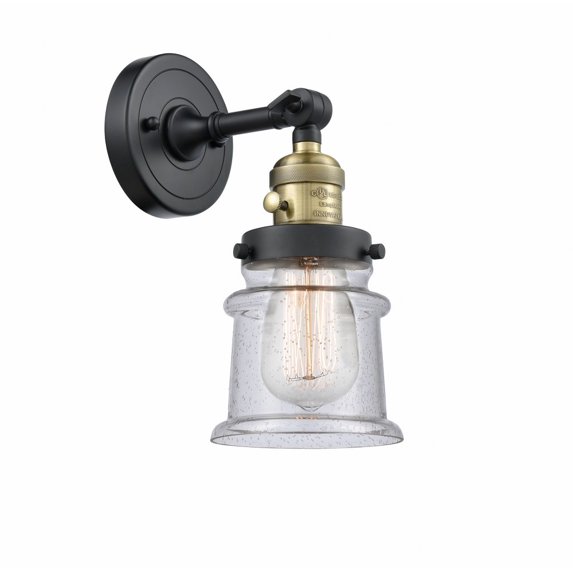 Innovations Lighting - Canton - 1 Light Wall Sconce In Industrial Style-11