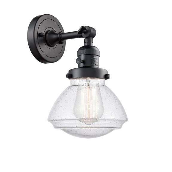 Innovations Lighting - Olean - 1 Light Wall Sconce In Industrial Style-7.75