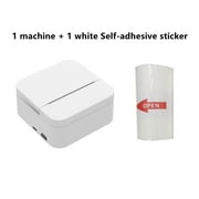 203dpi 57mm Portable Mini Thermal Printer Printing Stickers Wireless Bluetooth Inkless Pocket Notes List Printer for Home