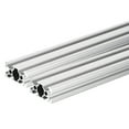 thumbnail image 1 of 2040 T Slot Aluminum Extrusion 500mm(19.7 Inch) Silver for 3D Printer Laser Engraving Machine 2 Pcs, 1 of 6