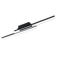 thumbnail image 1 of 204055A Eglo Lighting Palmital 1 - 1-Light Led Wall And Ceiling Light - Matte Black - Satin Acrylic, 1 of 3