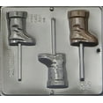 thumbnail image 1 of 2043 Santa's Boot Lollipop Chocolate Candy Mold, 1 of 1