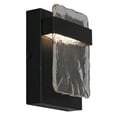 thumbnail image 1 of 204482A-Eglo Lighting-Madrona - LED Outdoor Wall Sconce - Black - Clear Water-Black Finish, 1 of 1